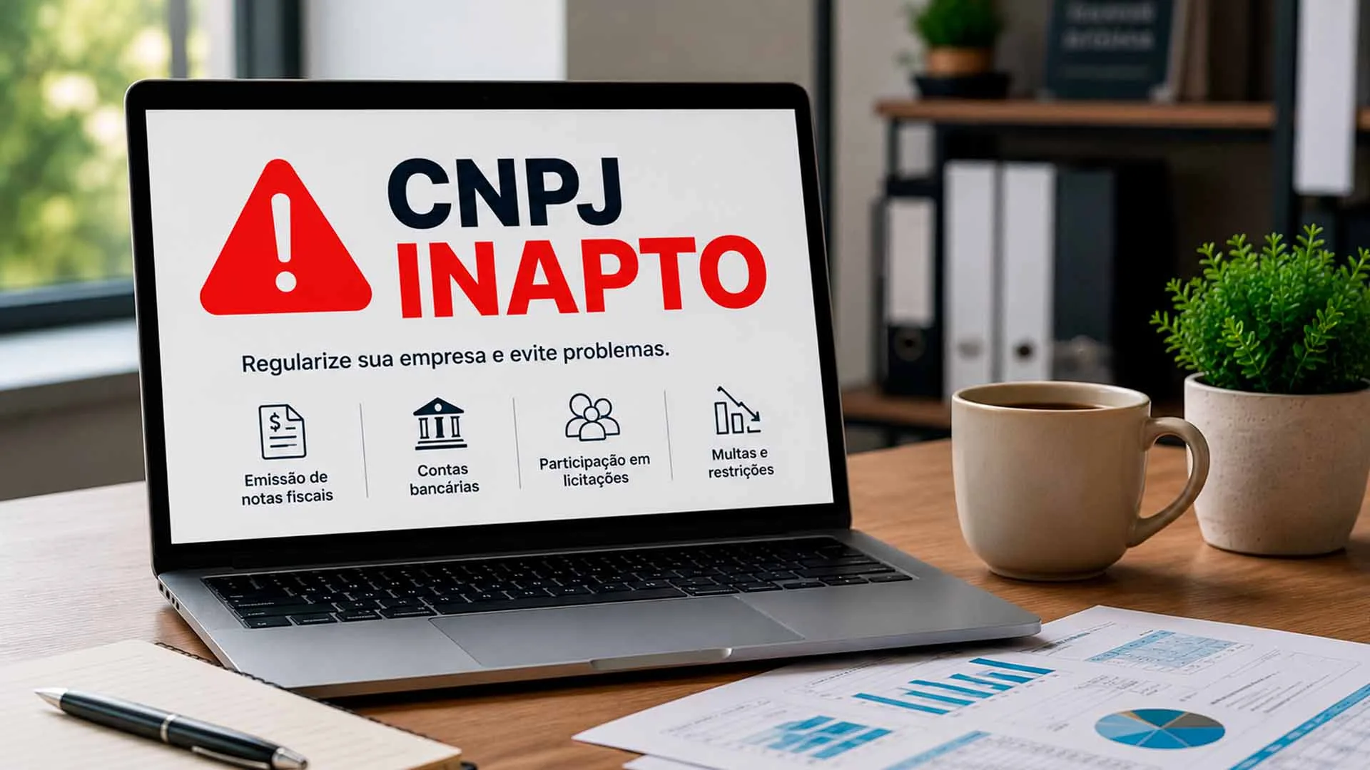 CNPJ inapto Saiba agora como regularizar sua empresa